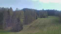 Dojezd hlavní sjezdovky