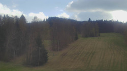 Dojezd hlavní sjezdovky