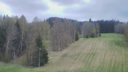 Dojezd hlavní sjezdovky