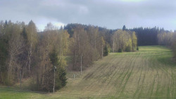 Dojezd hlavní sjezdovky