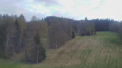 Dojezd hlavní sjezdovky