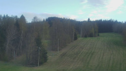 Dojezd hlavní sjezdovky