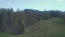 Dojezd hlavní sjezdovky