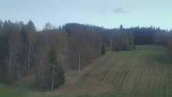 Dojezd hlavní sjezdovky