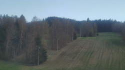 Dojezd hlavní sjezdovky