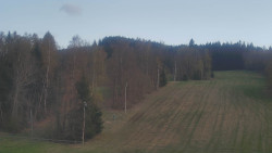 Dojezd hlavní sjezdovky