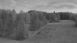 Dojezd hlavní sjezdovky