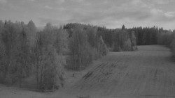 Dojezd hlavní sjezdovky