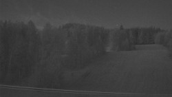 Dojezd hlavní sjezdovky