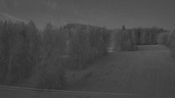 Dojezd hlavní sjezdovky