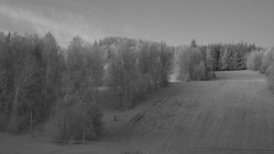 Dojezd hlavní sjezdovky