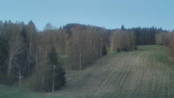 Dojezd hlavní sjezdovky