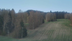 Dojezd hlavní sjezdovky