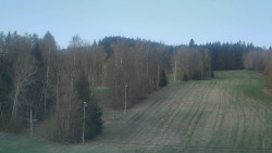 Dojezd hlavní sjezdovky