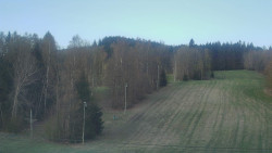 Dojezd hlavní sjezdovky