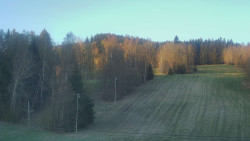 Dojezd hlavní sjezdovky