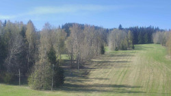 Dojezd hlavní sjezdovky