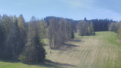 Dojezd hlavní sjezdovky