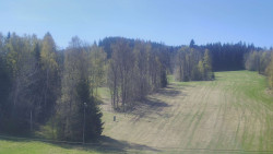 Dojezd hlavní sjezdovky