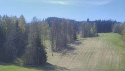 Dojezd hlavní sjezdovky