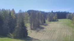 Dojezd hlavní sjezdovky