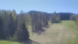 Dojezd hlavní sjezdovky