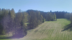 Dojezd hlavní sjezdovky