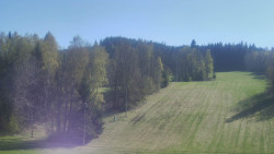 Dojezd hlavní sjezdovky