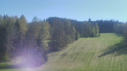 Dojezd hlavní sjezdovky