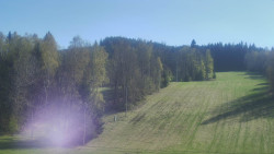 Dojezd hlavní sjezdovky