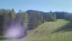 Dojezd hlavní sjezdovky