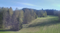 Dojezd hlavní sjezdovky