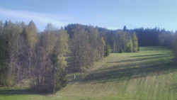 Dojezd hlavní sjezdovky