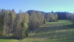 Dojezd hlavní sjezdovky