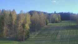 Dojezd hlavní sjezdovky