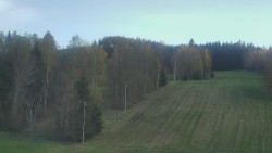 Dojezd hlavní sjezdovky