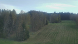 Dojezd hlavní sjezdovky