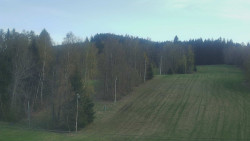 Dojezd hlavní sjezdovky