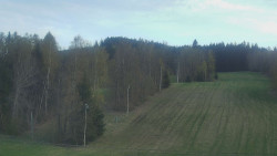 Dojezd hlavní sjezdovky