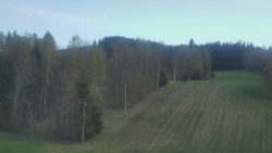 Dojezd hlavní sjezdovky