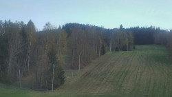 Dojezd hlavní sjezdovky