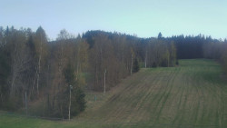 Dojezd hlavní sjezdovky