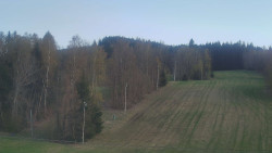 Dojezd hlavní sjezdovky