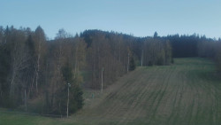 Dojezd hlavní sjezdovky