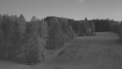 Dojezd hlavní sjezdovky