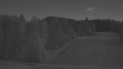 Dojezd hlavní sjezdovky