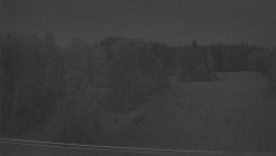 Dojezd hlavní sjezdovky