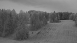 Dojezd hlavní sjezdovky