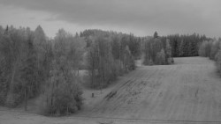 Dojezd hlavní sjezdovky