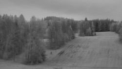 Dojezd hlavní sjezdovky